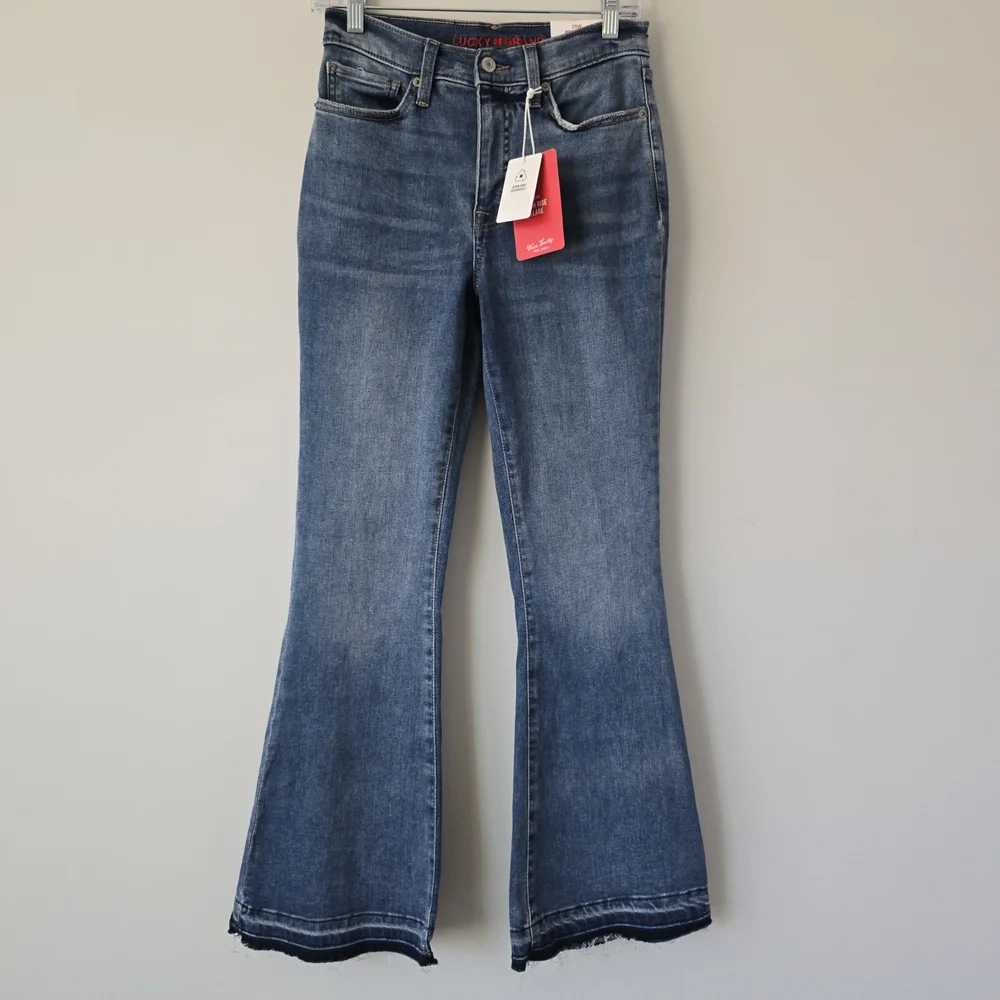 Lucky Brand Stevie High Rise Flare Jeans 6 NWT - Picture 1 of 10